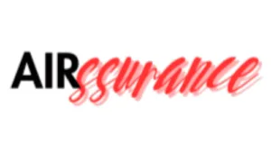 A red and black word is written in cursive.